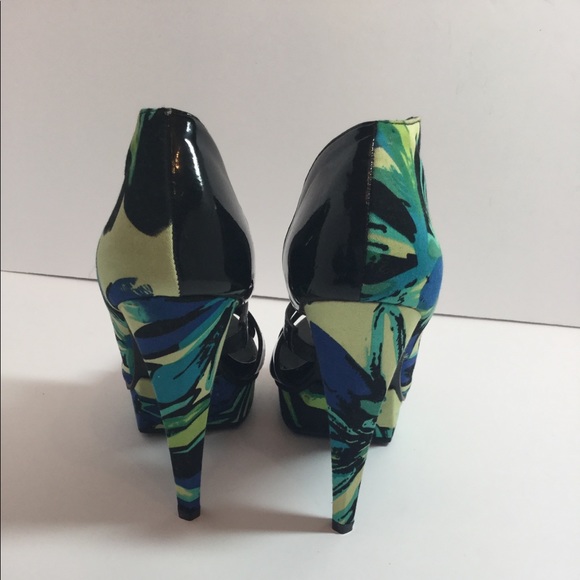 Michael Antonio green and multicolour Open Toe - Picture 7 of 13